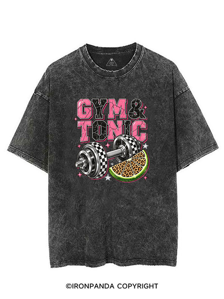 GYM & TONIC STAY STRONG STAY WILD VINTAGE GYM SHIRT