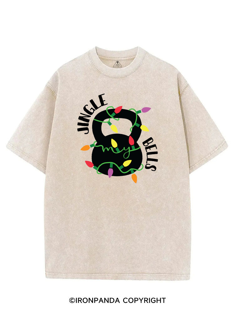 JINGLE MY BELLS VINTAGE GYM SHIRT