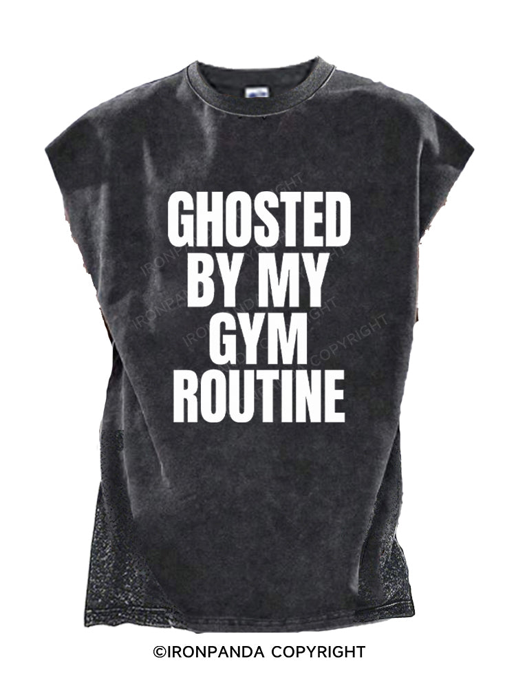 GHOSTED BY MY GYM ROUTINE Cut Off Tank