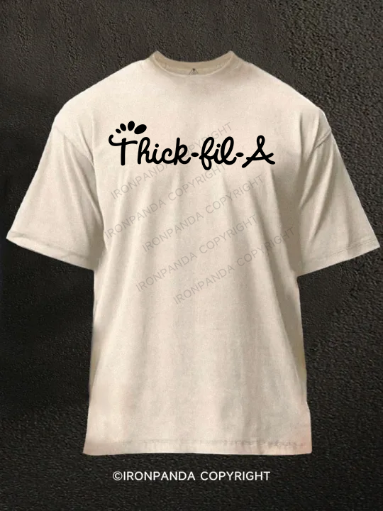 thick-fil-a Washed Gym Shirt