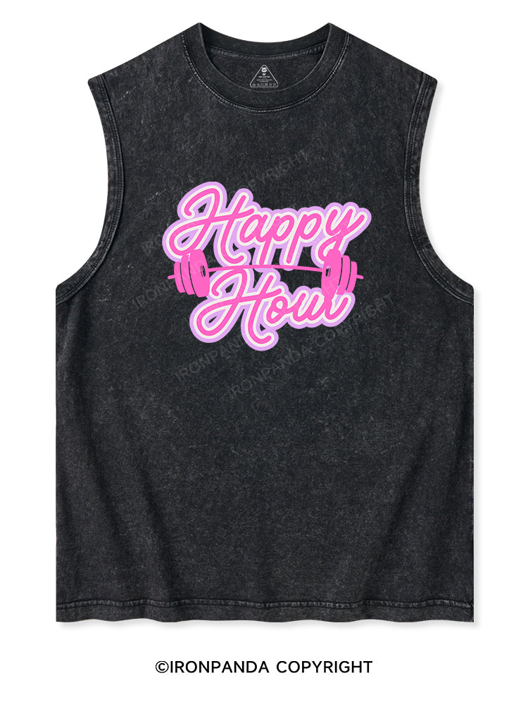 HAPPY HOUR Washed Tank