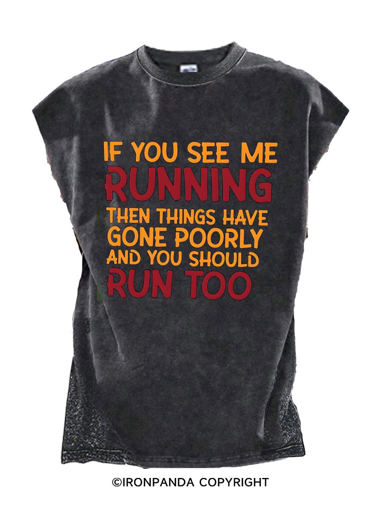 Running  Cut Off Tank
