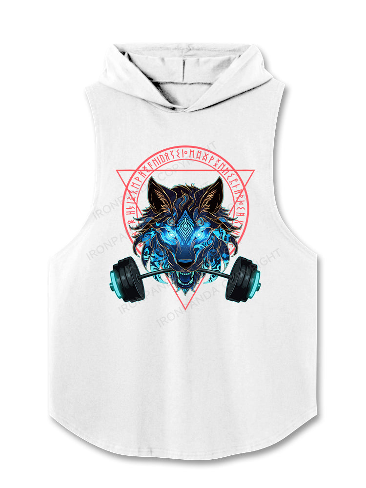 Beastlift Wolf Hooded Tank
