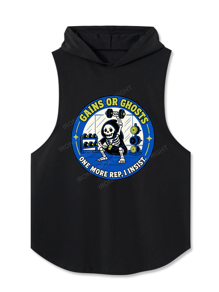 Gains or Ghosts Grim Reaper Hooded Tank