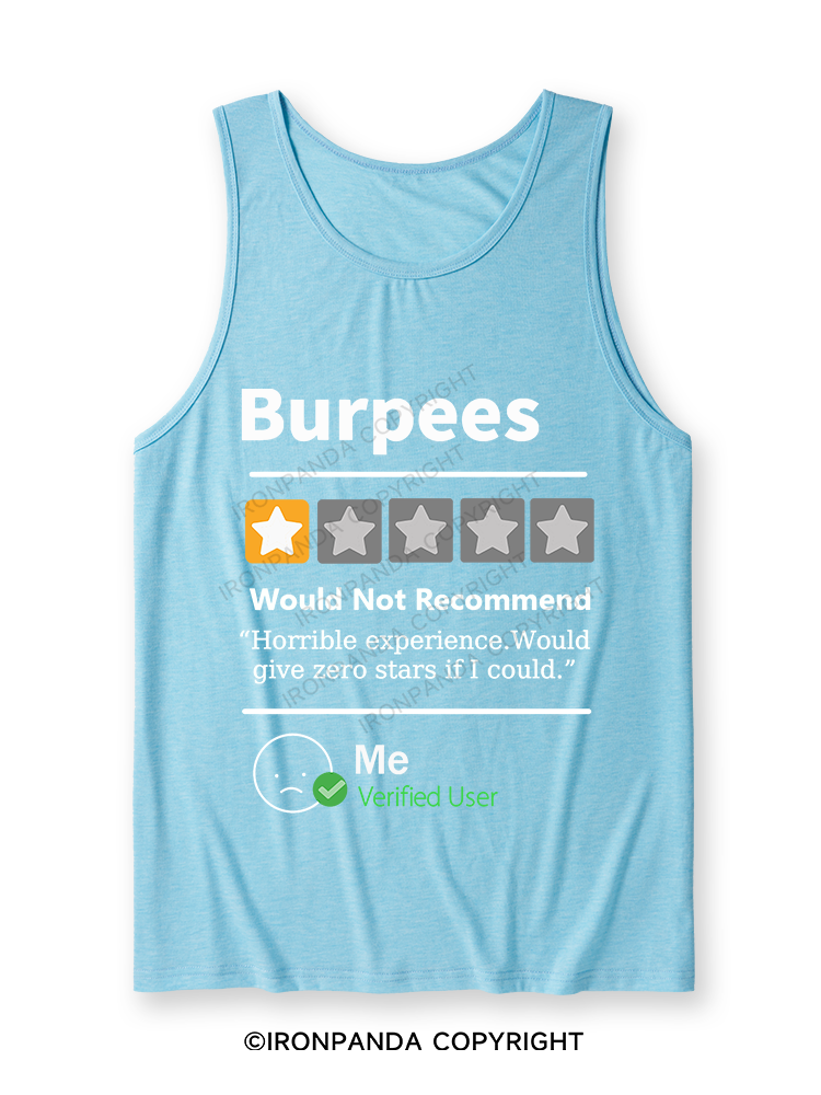 BURPEES REVIEWED Ultra Soft Heather Tank