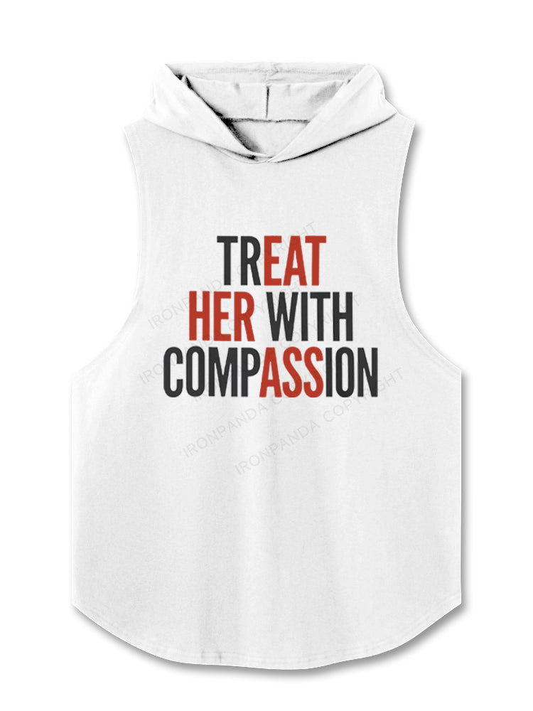 EAT HER ASS Hooded Tank