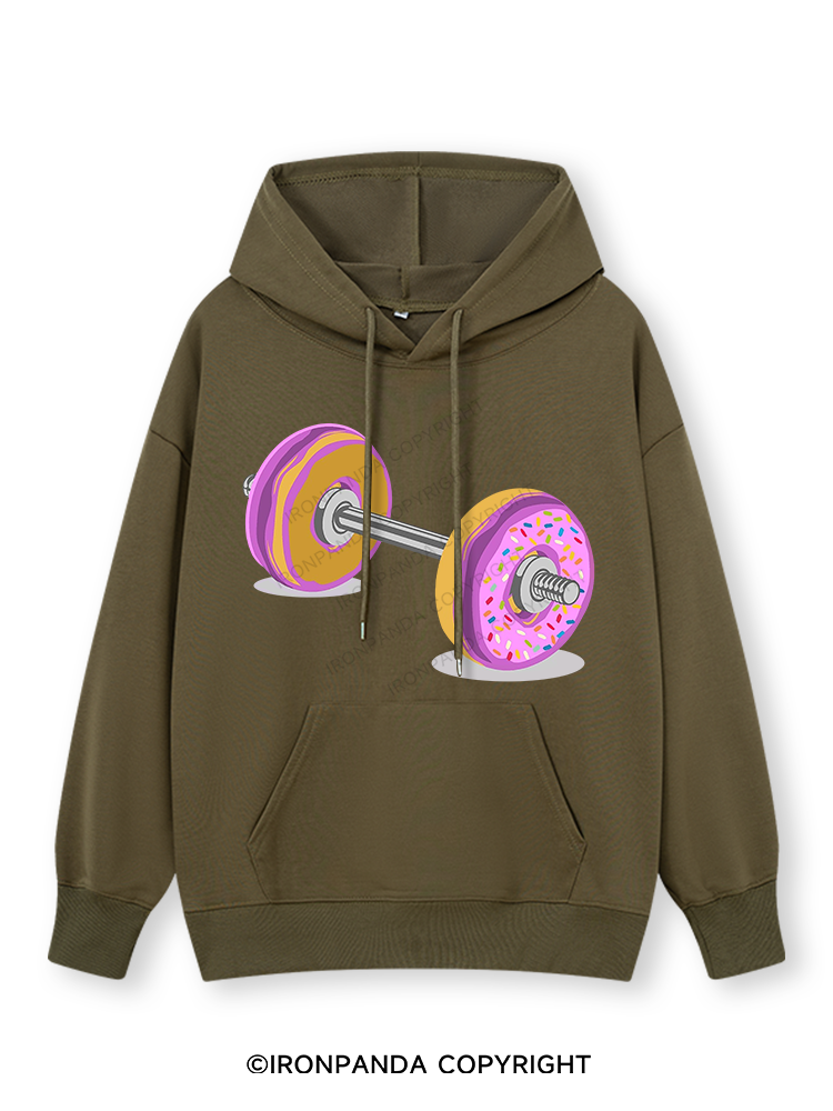 DONUT BARBELL Classic Gym Hoodie