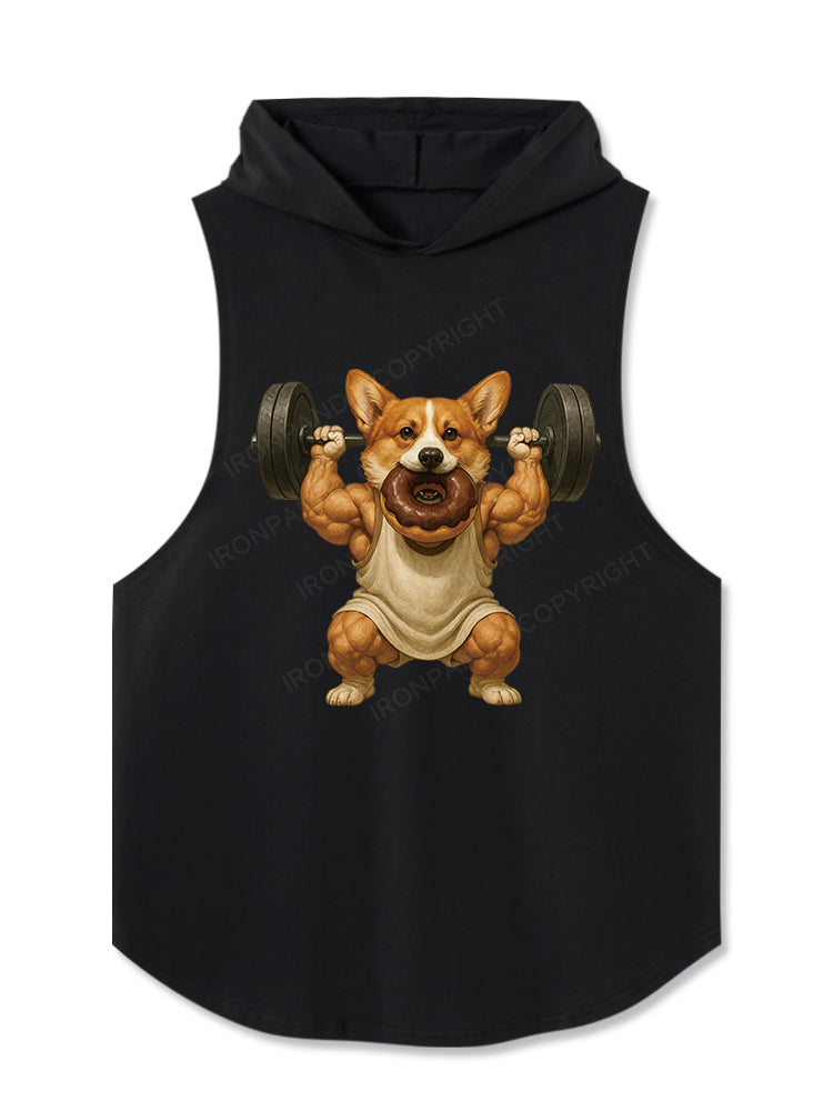Muscle Corgi Hooded Tank