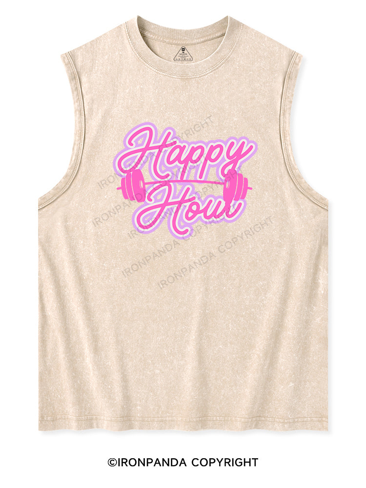 HAPPY HOUR Washed Tank