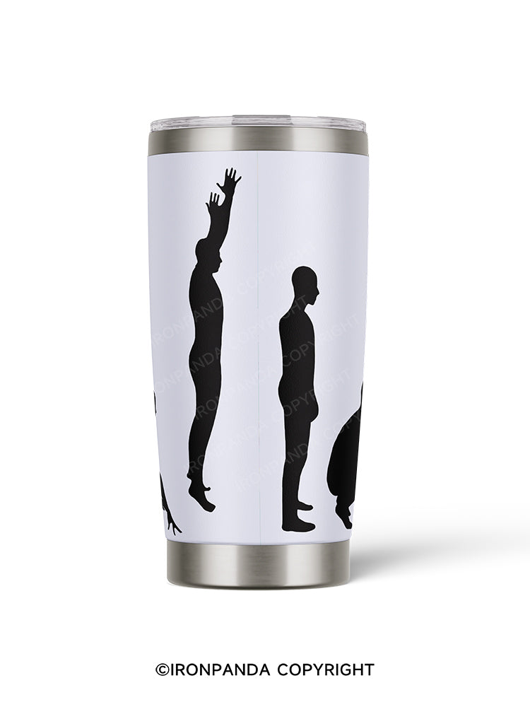I-LOVE-Burpees-SAID-NO-ONE-EVER 20oz Tumbler
