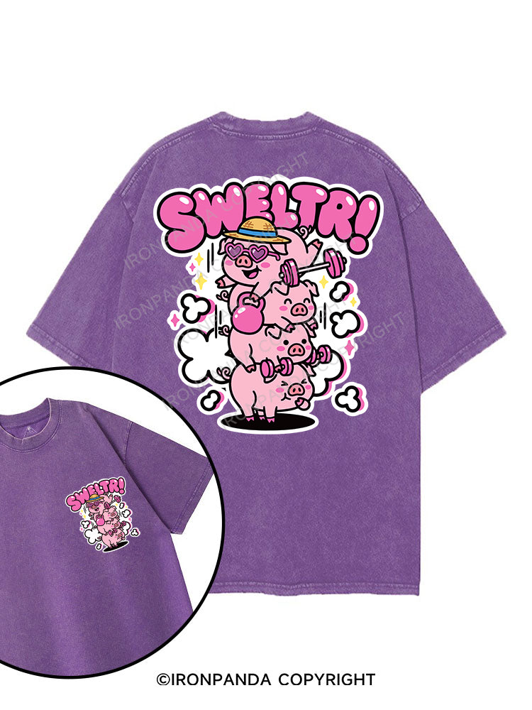 SWELTR! printed Gym Shirt