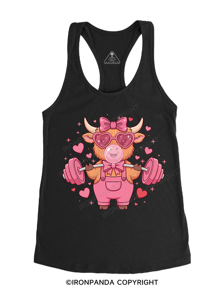 Iron Moo Gym Racerback Tank