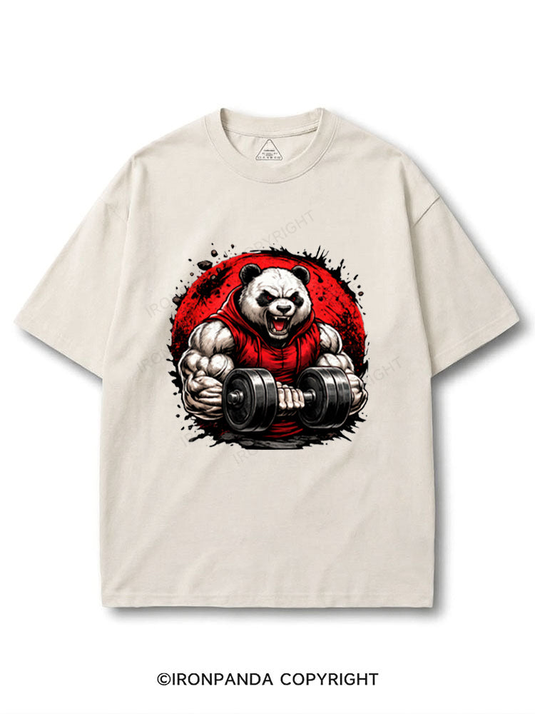 Buff Panda Lifting Weights COTTON PUMP COVER
