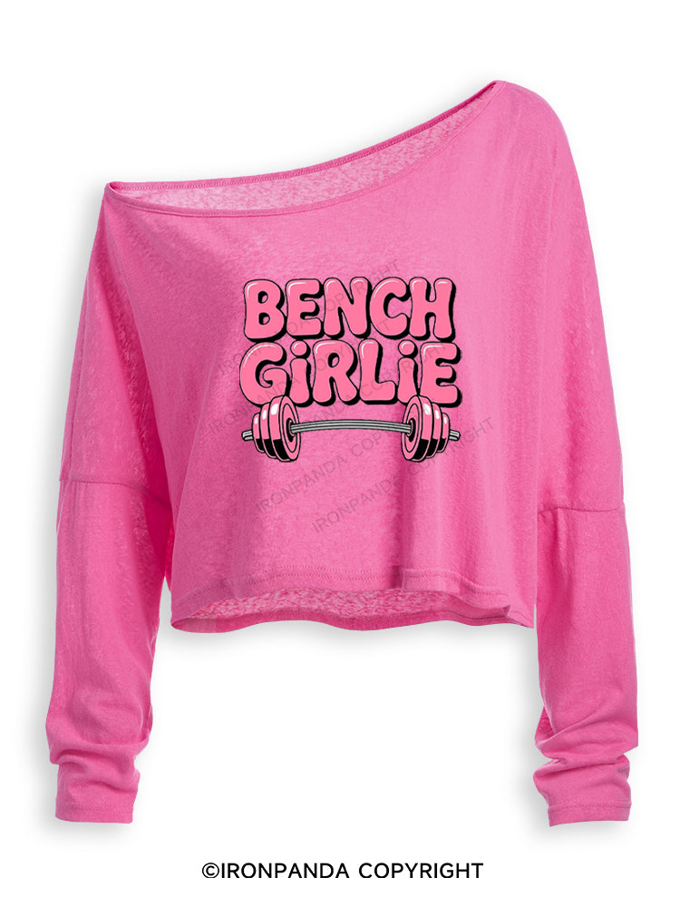 BENCH GIRLIE Off Shoulder Long Sleeve Crop Top