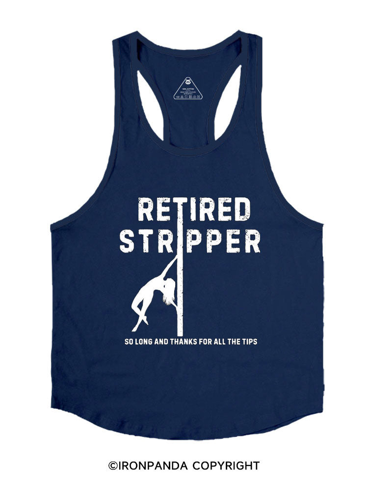 Retired Stripper Stringer Gym Vest