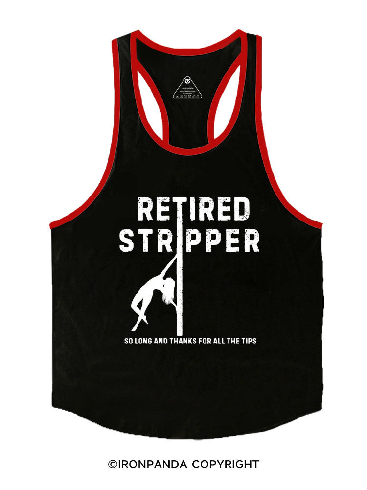 Retired Stripper Stringer Gym Vest