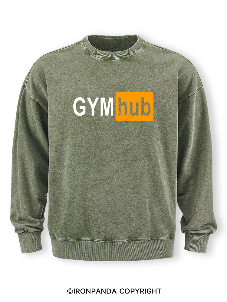 Gym Hub Washed Sweatshirt