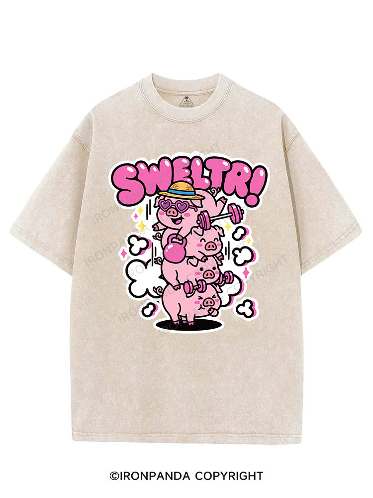 SWELTR! VINTAGE GYM SHIRT