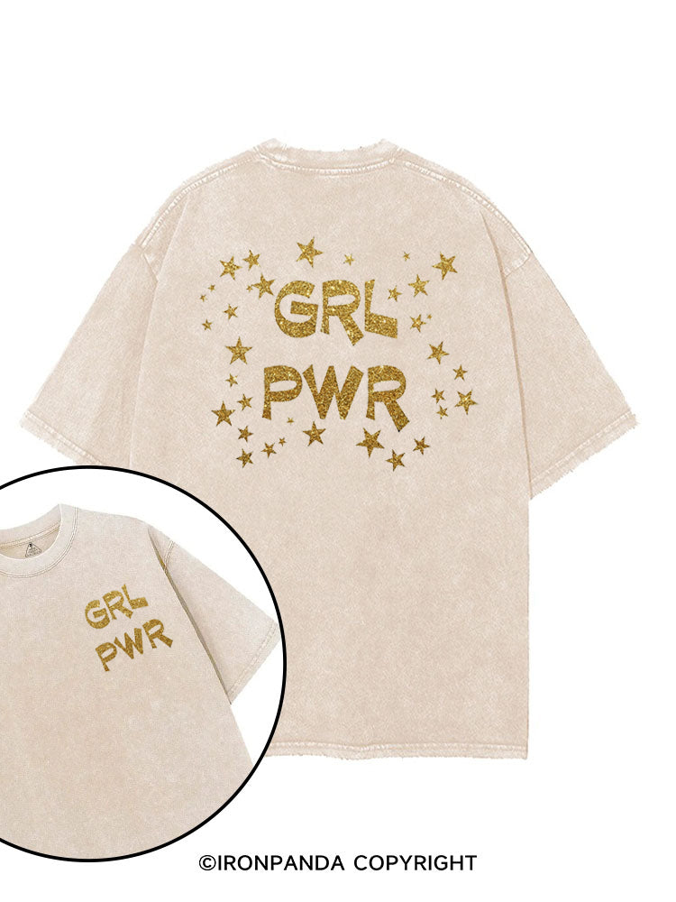 Girl Power printed Gym Shirt