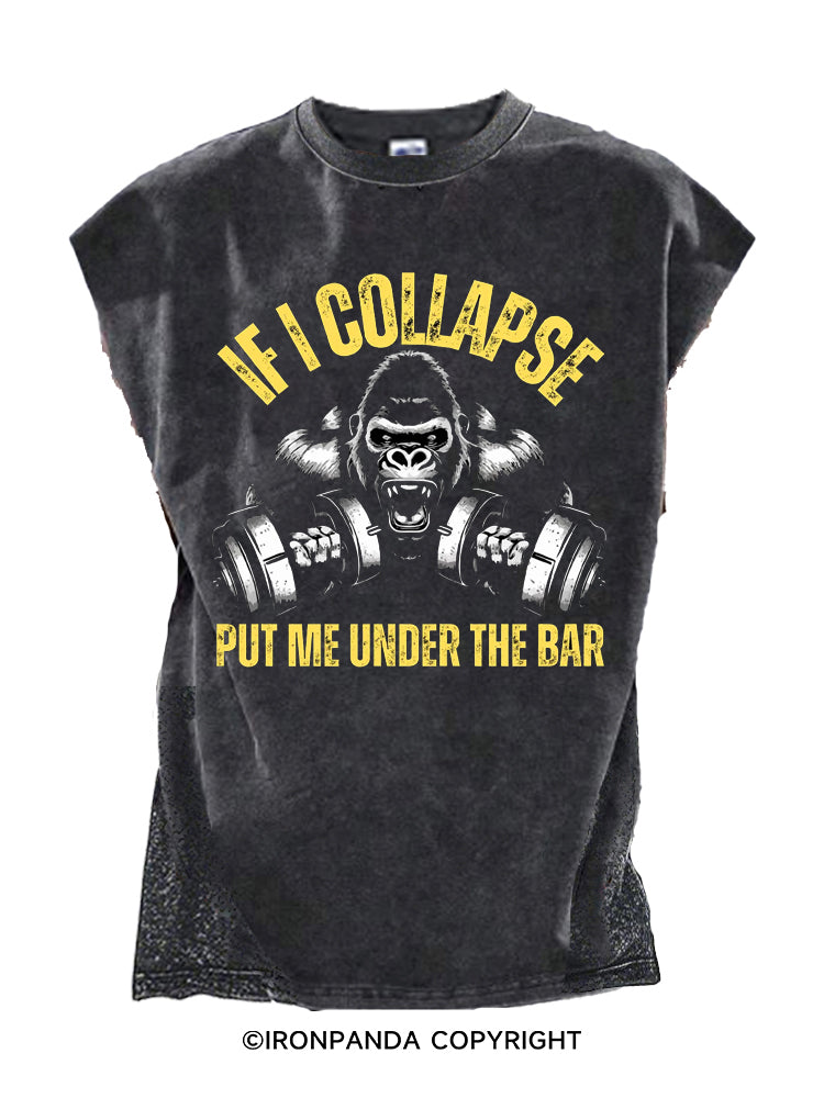 Put Me Under the Bar Cut Off Tank