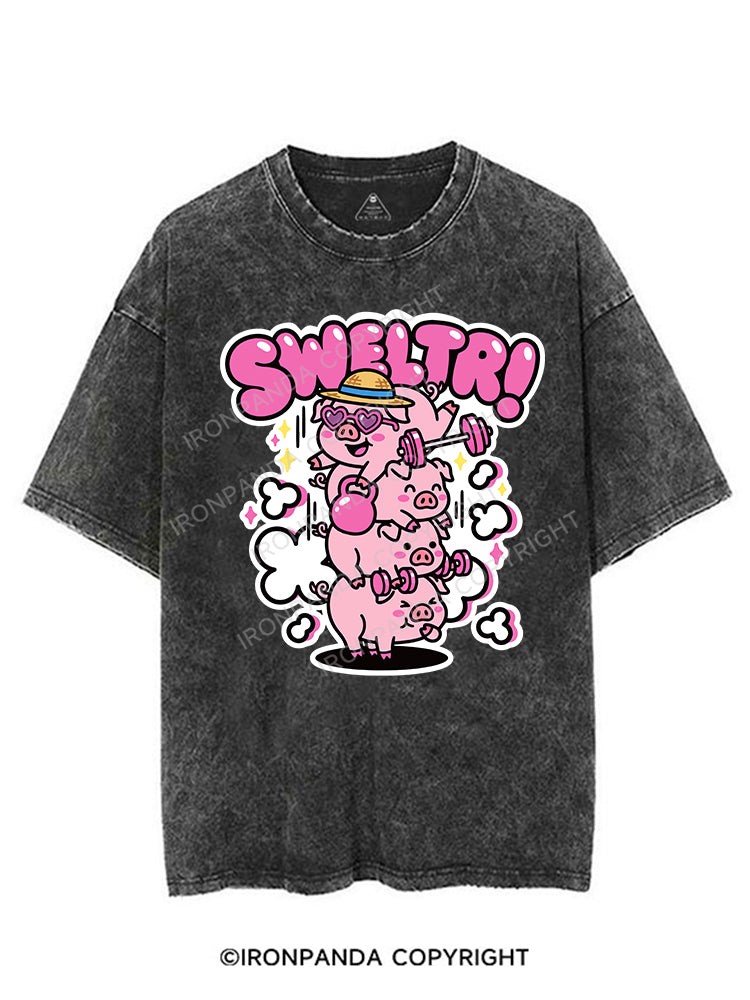 SWELTR! VINTAGE GYM SHIRT