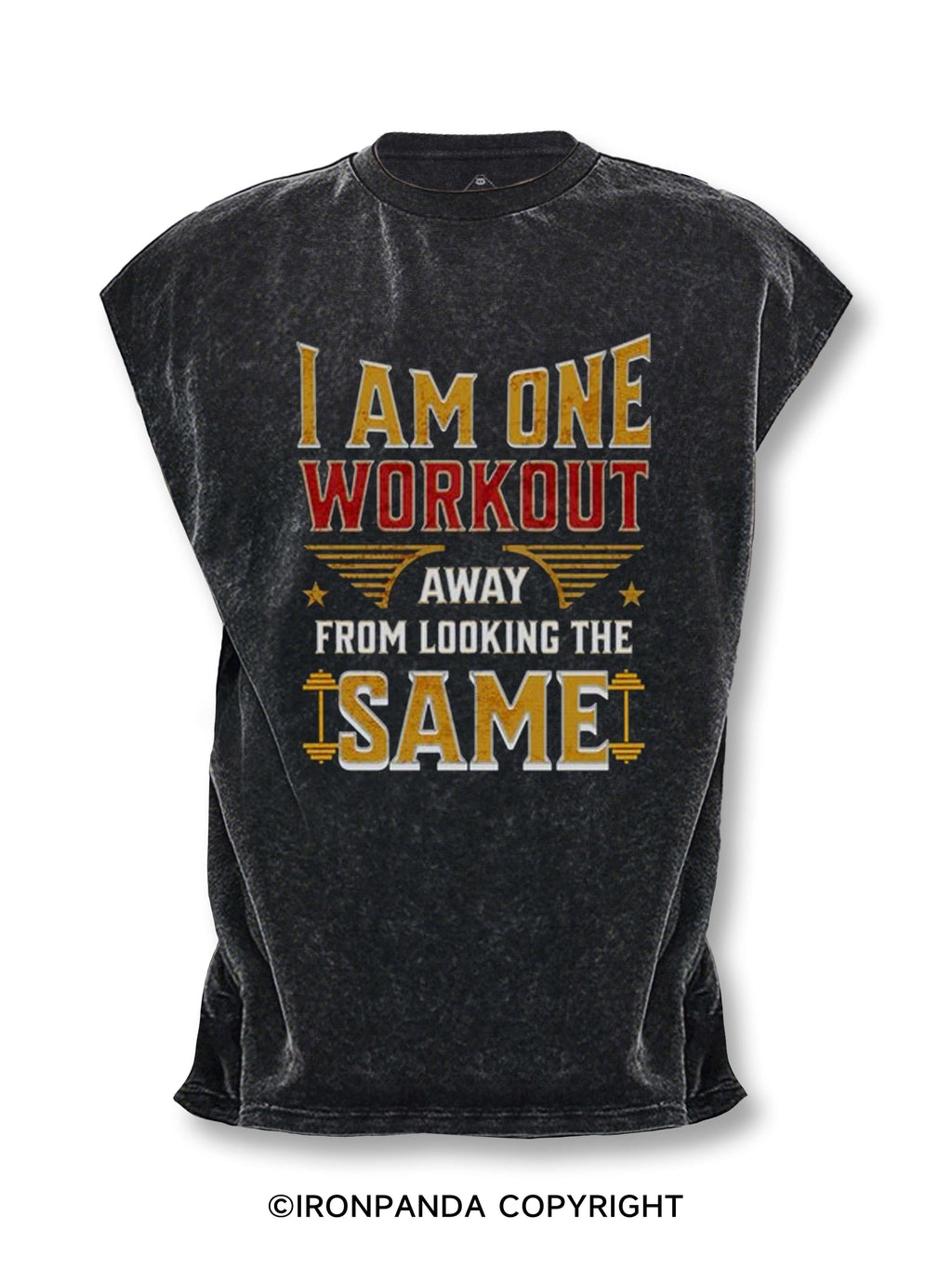 I am The One Cut Off Tank