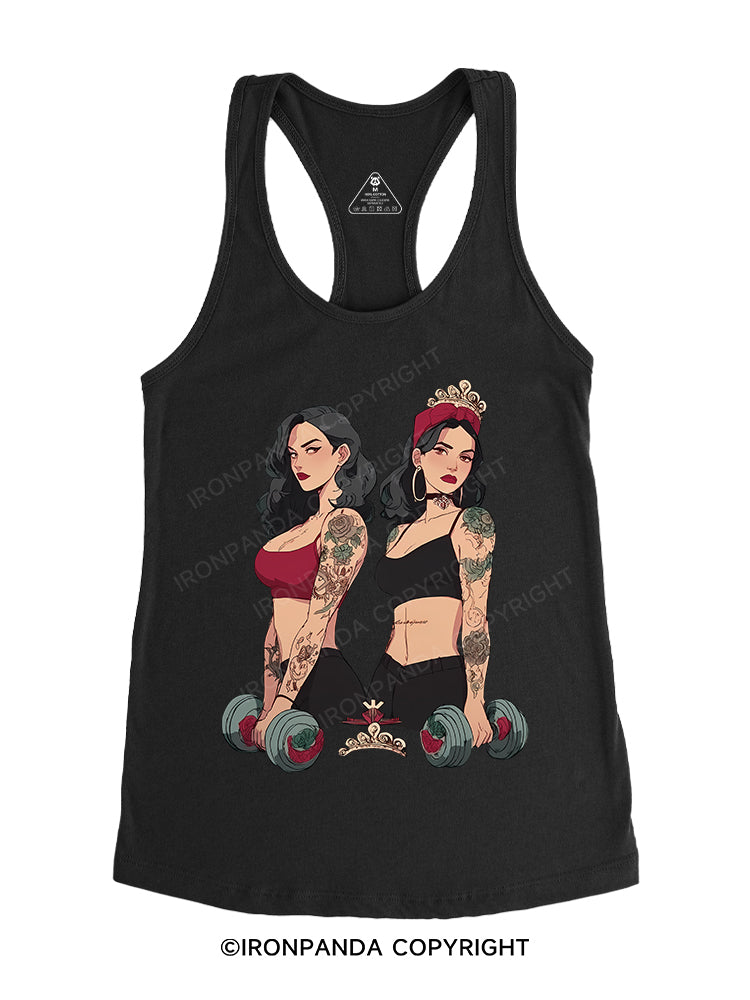 GYM GIRL Gym Racerback Tank