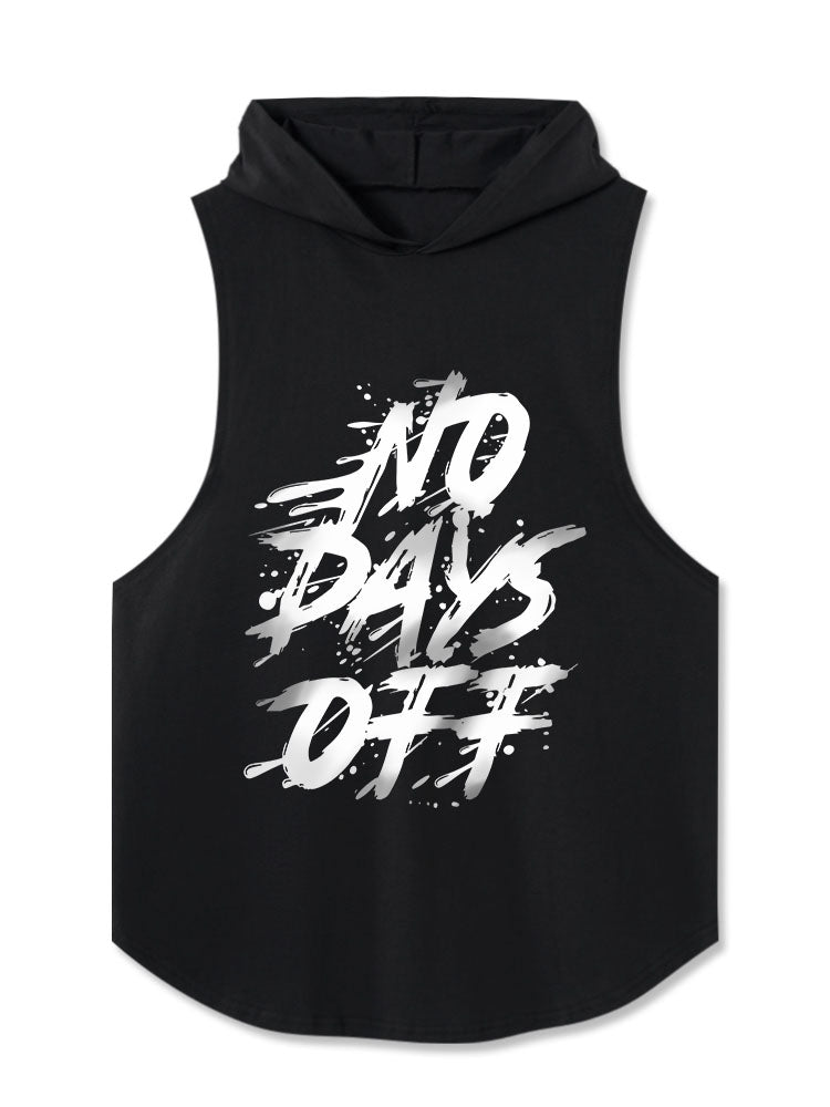 No Days Off Hooded Tank