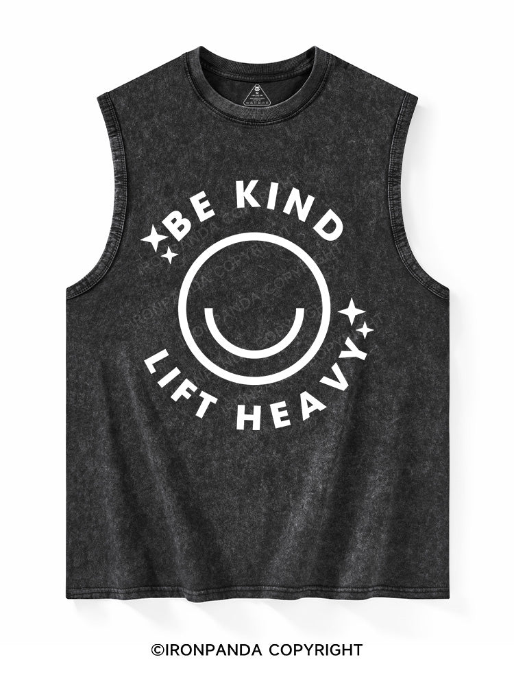 Be Kind Lift Heavy Washed Tank