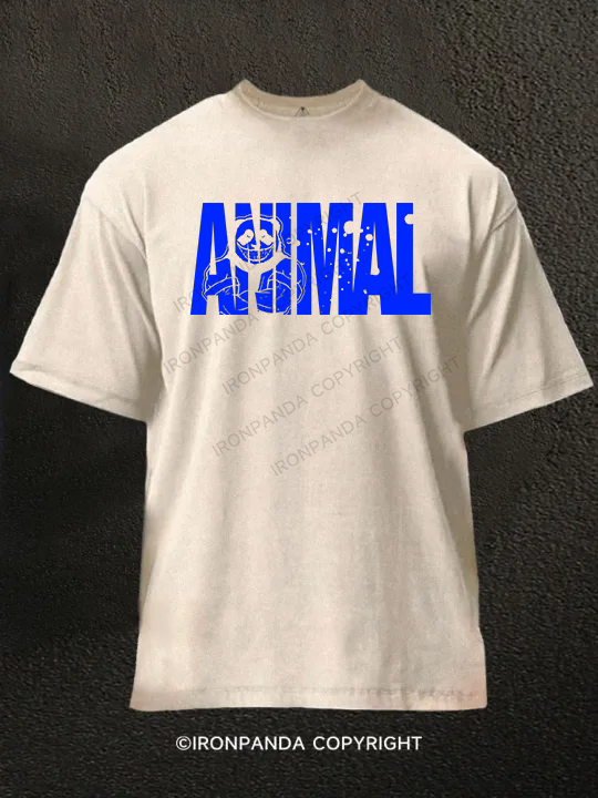 Animal WASHED GYM SHIRT