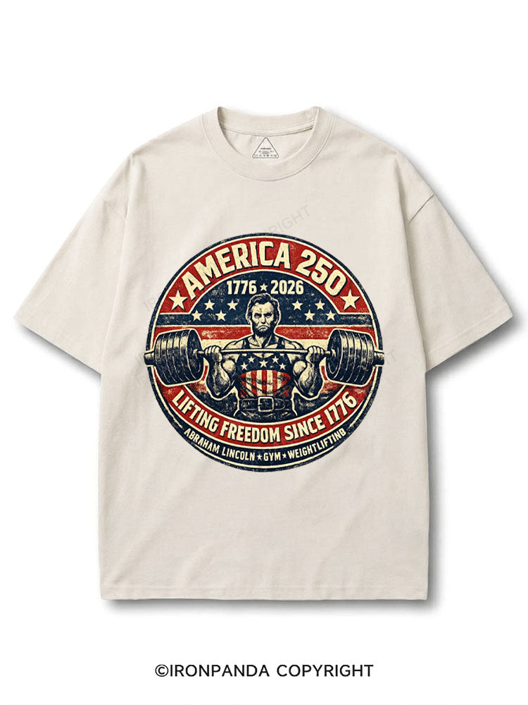 LIFTING FREEDOM SINCE 1776 COTTON PUMP COVER