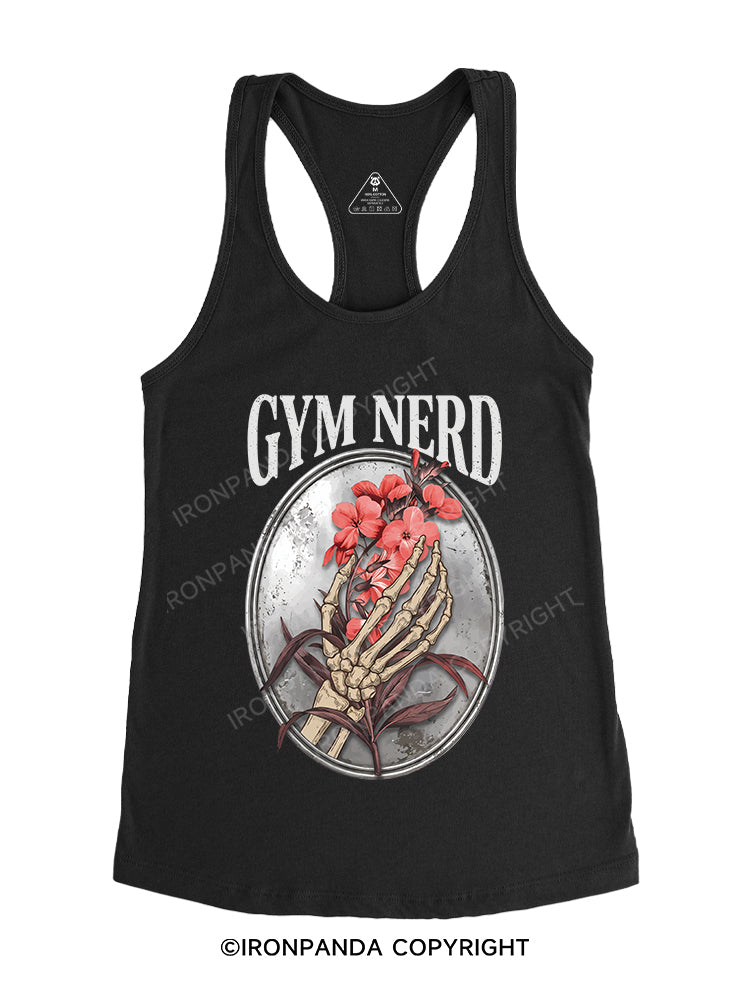 GYM NERD Gym Racerback Tank