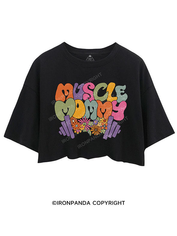 MUSCLE Mom  CROP TOPS