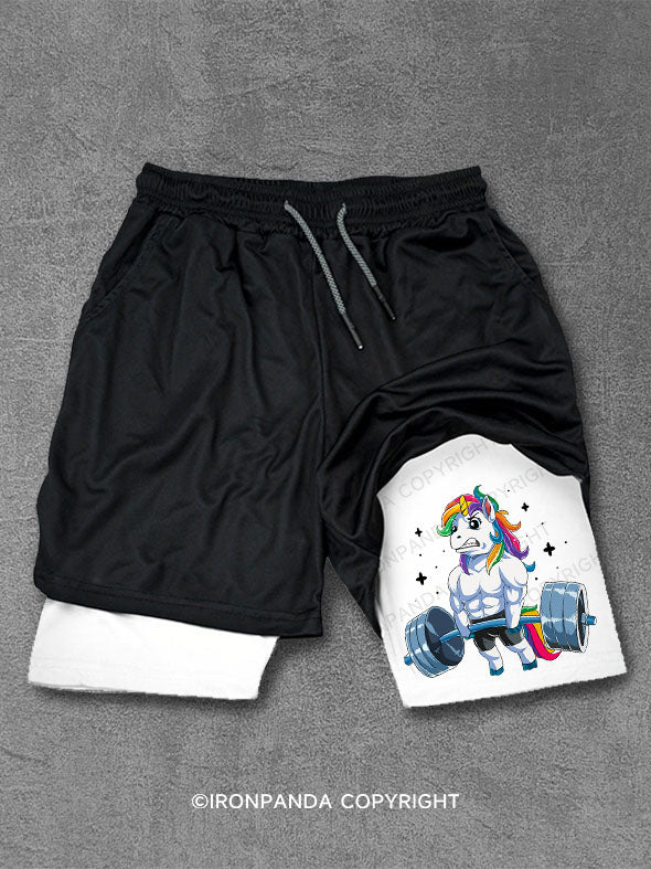 WEIGHTLIFTING UNICORN Performance Training Shorts
