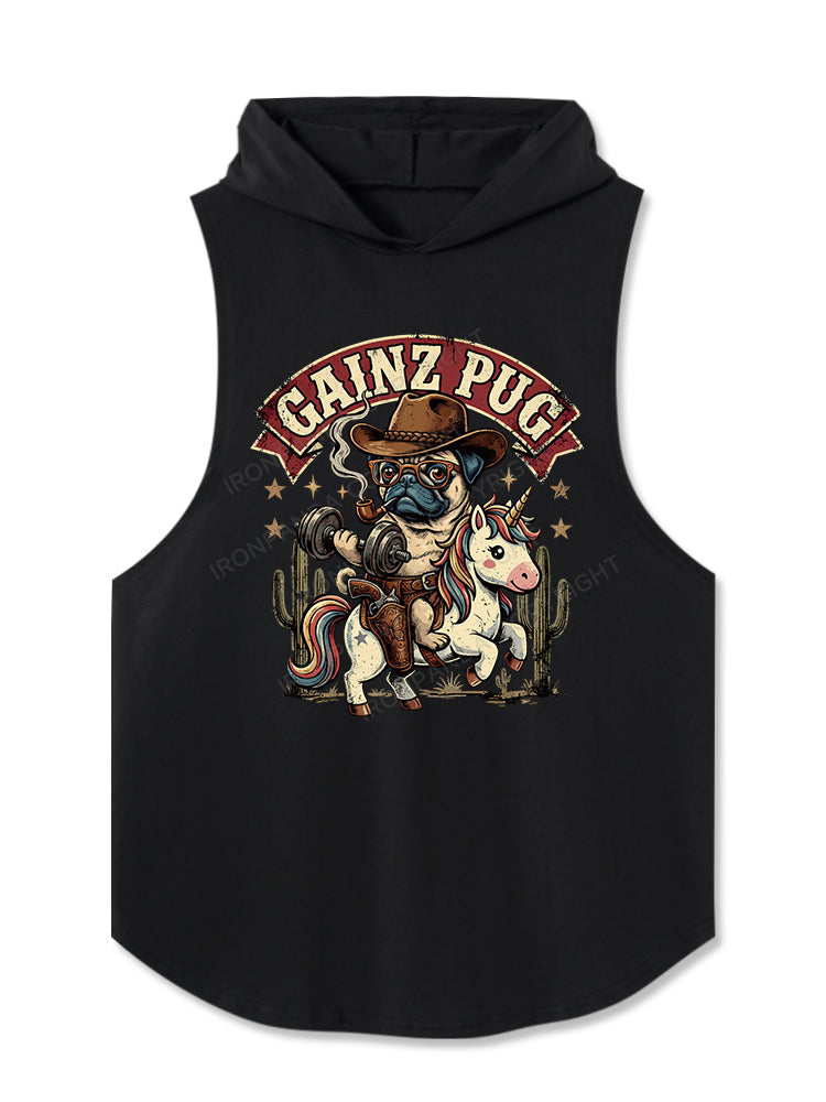 GAINZ PUG Hooded Tank