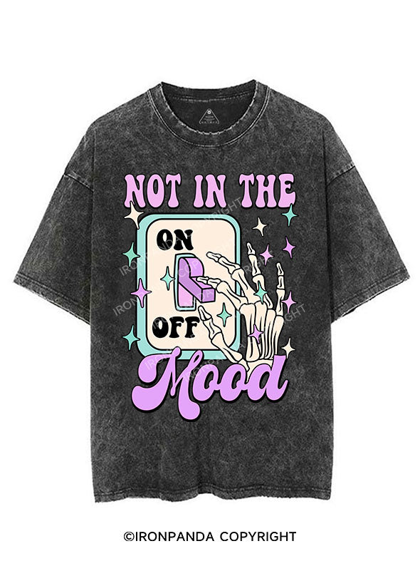 NOT IN THE MOOD VINTAGE GYM SHIRT