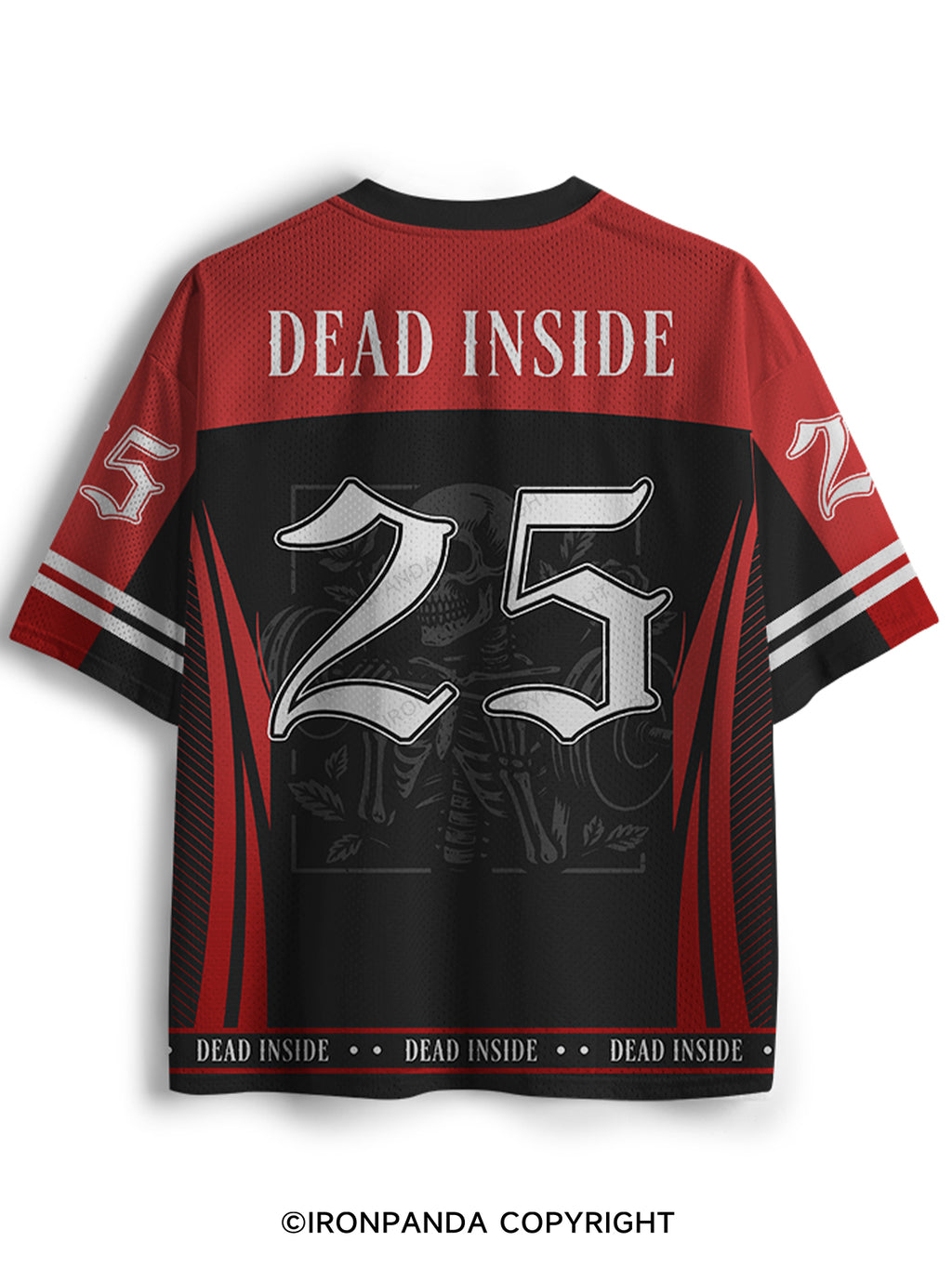 DEAD INSIDE BUT STILL MADE IT TO THE GYM Mesh Jersey