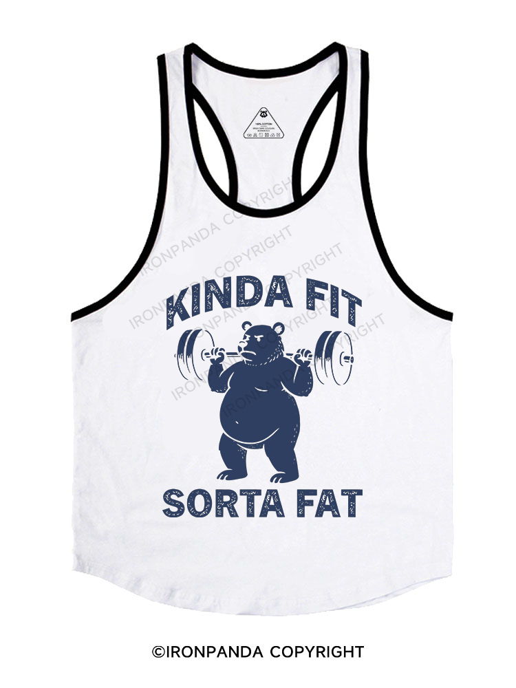 Kinda Fit Sorta Fat Stringer Gym Vest