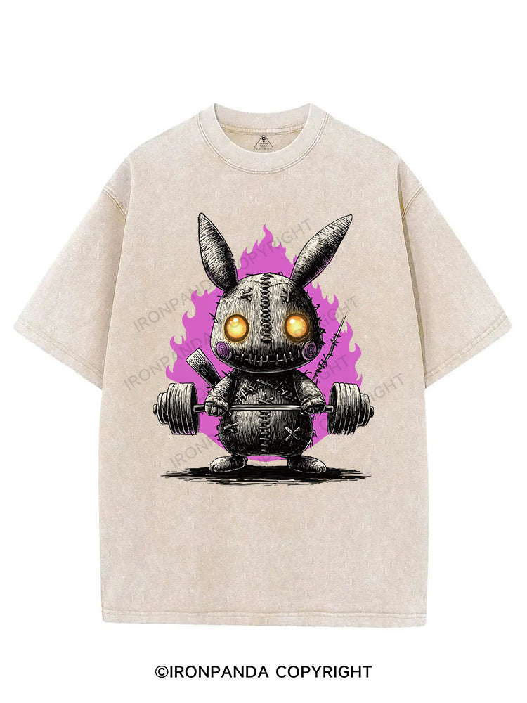 Flaming Lifter VINTAGE GYM SHIRT