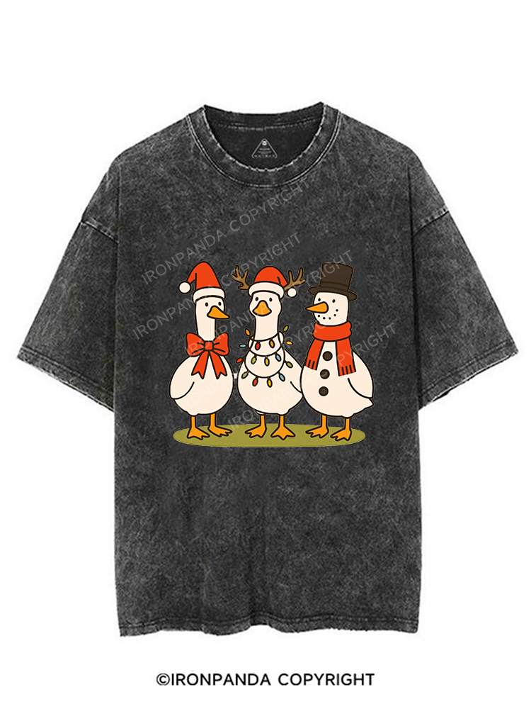 Winter Wonderland Geese VINTAGE GYM SHIRT