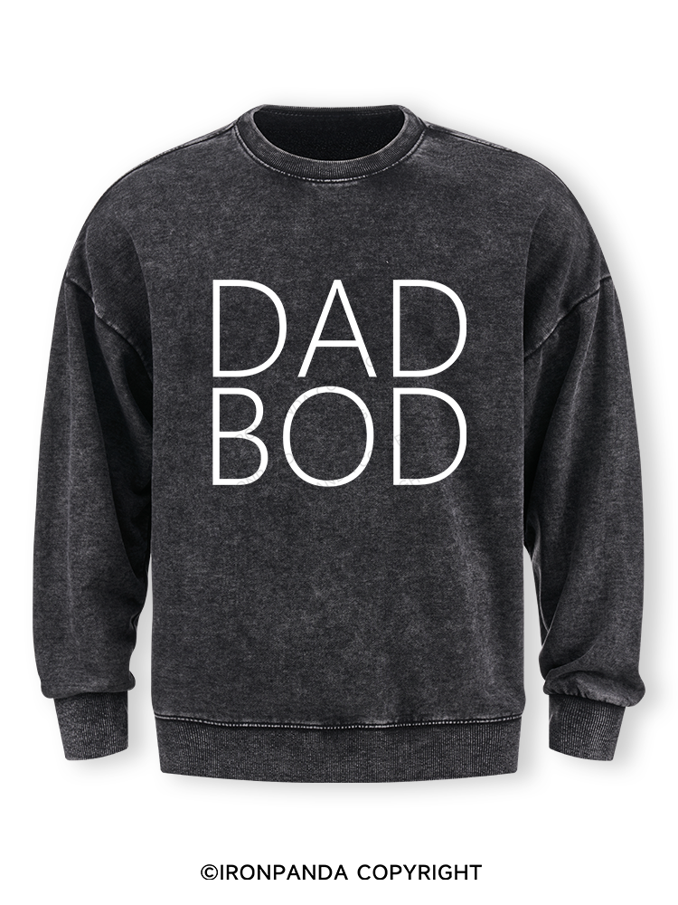 Dad Bod Washed Sweatshirt