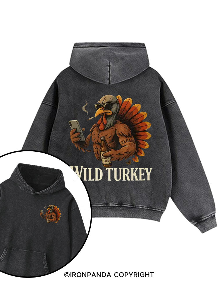 Wild Bird Washed Gym Hoodie