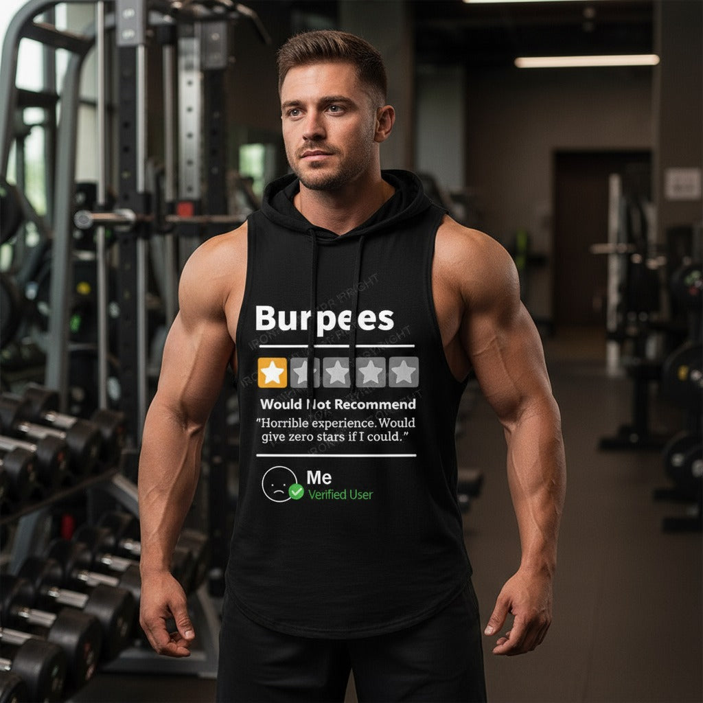 BURPEES REVIEWED Hooded Tank