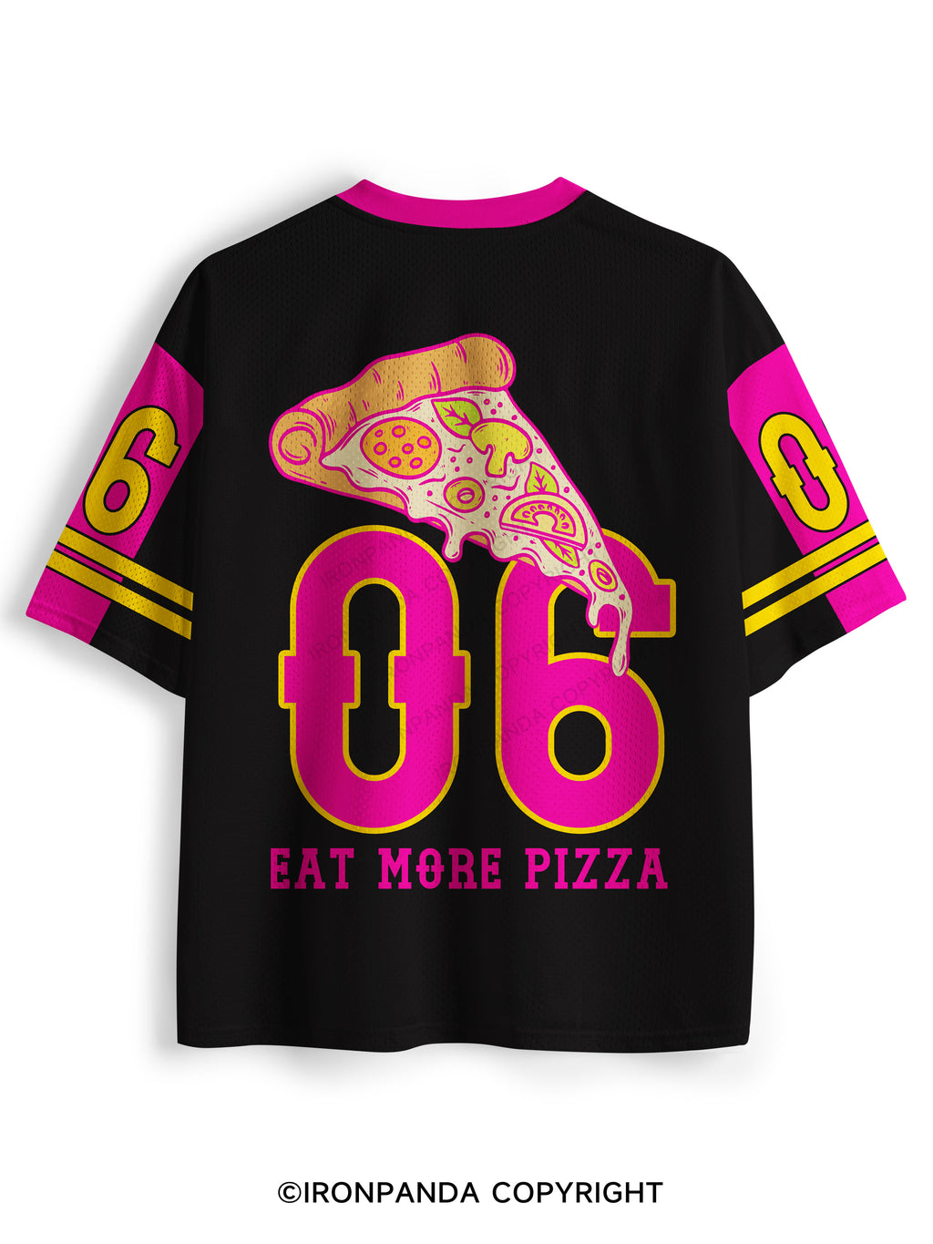 I WORKOUT SO I CAN EAT MORE PIZZA Mesh Jersey