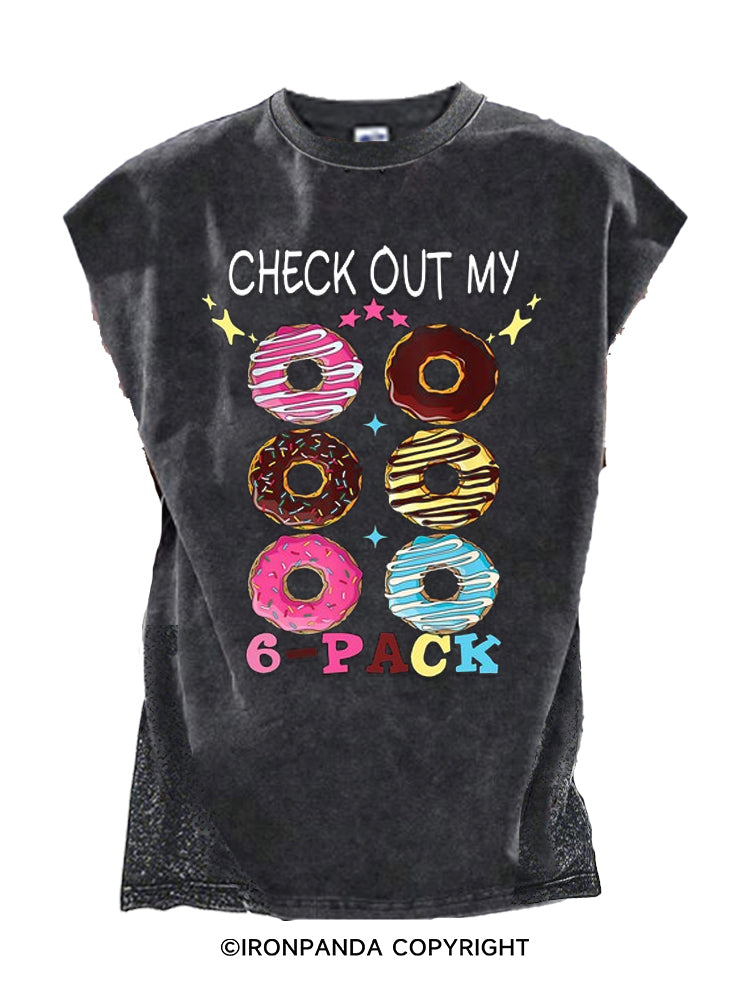 Check Out My Six Pack Cut Off Tank