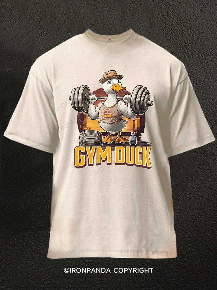 GYM DUCK Washed Gym Shirt