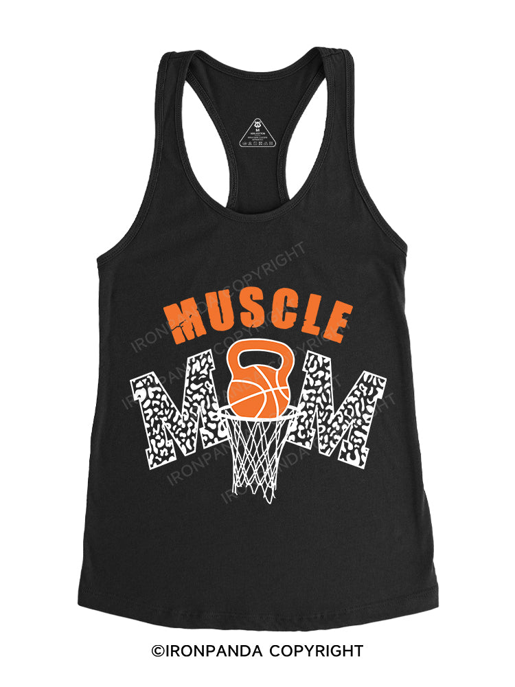 Muscle Mom Gym Racerback Tank