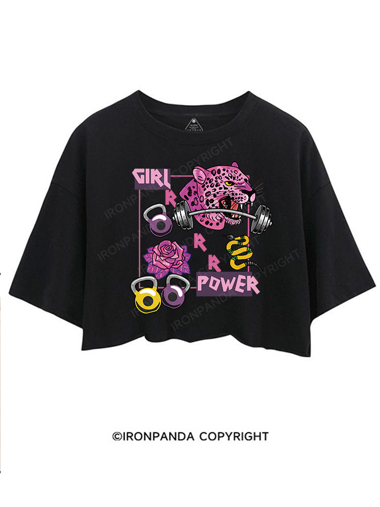 GIRL POWER CROP TOPS