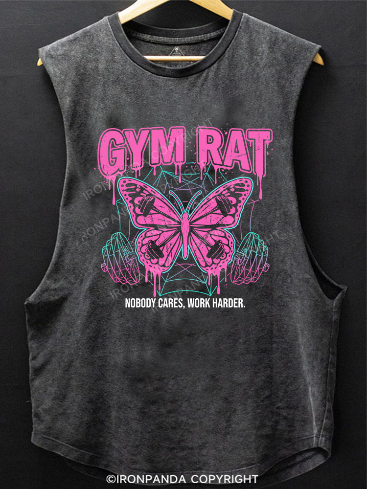 GYM RAT SCOOP BOTTOM COTTON TANK