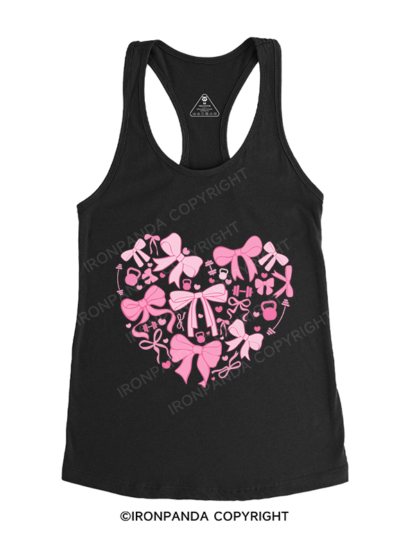 FIT AND FABULOUS Gym Racerback Tank